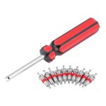 Noyau de valve de pneu de roue de moto 10 pièces avec kit de démontage de réparation d'outil de démontage ... Noyau de valve de pneu de roue de moto 10 pièces avec kit de démontage de réparation d'outil de démontage ...