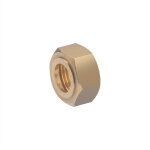 Noyon&thiebault - ecrou 6 pans pour collet battu laiton � visser �10 - f12x17 (3 / 8)