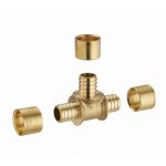 Noyon&thiebault - té égal à glissement pour tube per ø 12 mm bague en laiton - 3190 - 12l1 Noyon&thiebault - té égal à glissement pour tube per ø 12 mm bague en laiton - 3190 - 12l1