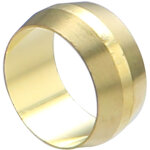 Noyon&thiebault - olive bicone laiton pour tube cuivre � 14 mm - 450 - 14s5