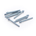 Noyon&thiebault - patte � vis m�tal m7x150 pour collier de tube cuivre longueur 50 mm x10