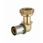 Noyon&thiebault - coude  sertir profil th pour tube per  12 mm  visser femelle crou libre f1 / 2' ...