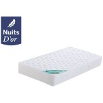 Lot de 2 matelas 80x190 mousse haute rsilience densit hr 35 kg / m3 - hauteur 21 cm - soutien ferme ...