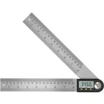 Num�rique angle finder 0 - 360 � num�rique inclinom�tre en acier inoxydable rapporteur d'angle r�gle ...