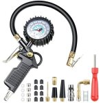 Num�rique manom�tre pression pneu jauges de pression des pneus multifonctionnelle pistolet de gonflage ...