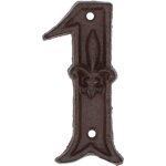 Num�ro de maison - l 1, 1 x l 8 x h 11, 8 cm - 1 - livraison gratuite