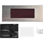 Num�ro de maison lumineux, facile � utiliser en acier inoxydable � �conomie d'�nergie + abs num�ros de ...