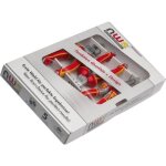 Jeu de pinces vde 3 pi�ces ? pince universelle 180mm, pince coupante 160mm, pince � becs demi - ronds ...