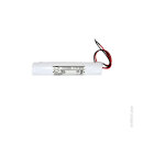 Nx - batterie eclairage secours 3xd st4 + fils 300mm 3. 6v 4ah