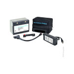 Nx - batterie lithium fer phosphate golf power swing un38. 3 12v 22ah un38. 3 + chargeur 4a