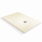 O'design - receveur de douche à l'italienne solidstone - 140 x 80 - creme - alicante O'design - receveur de douche à l'italienne solidstone - 140 x 80 - creme - alicante