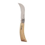 Opinel o - sf08 couteau pliant semi - incurv acier inoxydable 8cm