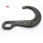 Obstacles voiture crochet de remorque type j cha�ne suspendue crochet double 4t, 5t corde de frein corde ...