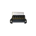 Boitier porte fusibles enfichables (6 places) cosses en dessous Boitier porte fusibles enfichables (6 places) cosses en dessous