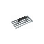 Ocai - rabot � pl�tre rectangulaire, 285 x 145 mm, poign�e �lastom�re