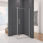 Ocean sanitaire - ocean cabine de douche 100x80x197cm en 6mm verre anticalcaire modle de vcoutis