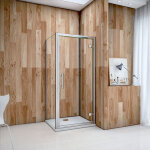 Ocean cabine de douche 80x90x185cm en 6mm verre securit insinstallation en angle mod�le de lipers