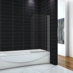 Ocean sanitaire ? pare - baignoire 70x130cm pivotant ? verre anticalcaire 5mm ? profil� chrom� anodis� ...