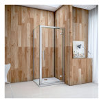 Ocean sanitaire - ocean cabine de douche 100x80x185cm en 6mm verre securit insinstallation en angle modle ...