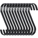 Odipie - lot de 10 crochets plats en s, crochets de suspension en mtal, crochets de cuisine robustes, ...