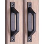 Odipie - lot de 2 poignées de porte coulissante de 20 cm, en alliage d'aluminium, pour portails, armoires, ... Odipie - lot de 2 poignées de porte coulissante de 20 cm, en alliage d'aluminium, pour portails, armoires, ...