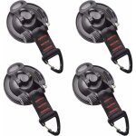 Odipie - 4 pi�ces ventouse ancrage multifonctionnel voiture ventouse crochet ensemble camping b�che accessoire ...