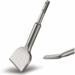 Odipie - burin sds plus carrelage, 165mm x 75mm s�rie d'�largissement de haute qualit�, ciseau � tuiles ...
