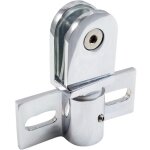 Odipie - charnière pivotante pour porte de douche en verre, acier inoxydable, 1 pièce Odipie - charnière pivotante pour porte de douche en verre, acier inoxydable, 1 pièce