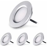 Odipie - led spot encastrable extra plat 3w 12v led encastr� lampe plafonnier rond dimmable 240 lumen ...