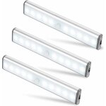 Odipie - jamais utilis�]lumi�re led, sans fil, rechargeable par usb, magn�tique, d�tecteur de mouvement, ...