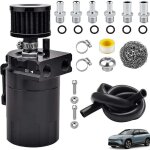 Oil catch can auto, 300ml reniflard d'huile auto, aluminium voiture r�servoir, universel s�parateur bidon ...