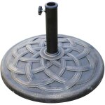 Okaffarefatto - pied de parasol standard effet fonte diamètre 57cm, poids 19kg Okaffarefatto - pied de parasol standard effet fonte diamètre 57cm, poids 19kg