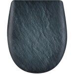 Olfa - abattant double ardoise mat gris clair 36x46. 5 cm