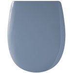 Olfa - abattant easy clip avec descente manuelle uni bleu azur 36x46. 5 cm Olfa - abattant easy clip avec descente manuelle uni bleu azur 36x46. 5 cm