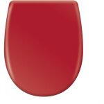 Olfa - abattant easy clip avec descente manuelle uni rouge orangé 36x46. 5 cm Olfa - abattant easy clip avec descente manuelle uni rouge orangé 36x46. 5 cm