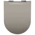 Olfa - abattant uni wood slim double avec descente assistée gris galet 36. 5x48 cm Olfa - abattant uni wood slim double avec descente assistée gris galet 36. 5x48 cm