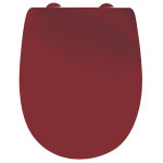 Olfa - abattant wc ariane burnt russet mat - descente manuelle et dclipsable