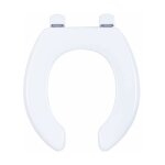 Olfa - abattant wc simple blanc - anti - contact