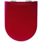 Olfa - abattant wc wood slim chili mat, descente assiste et dclipsable