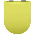 Olfa - abattant wc wood slim vert anis brillante - descente assist�e - d�clipsable