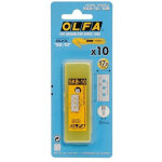 Olfa - etui de 10 lames r�versibles 17, 5 mm pour cutter sp�cial emballage