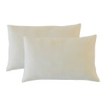 Olympe literie - lot de 2 oreillers 30x50 cm flocons mémoire de forme Olympe literie - lot de 2 oreillers 30x50 cm flocons mémoire de forme
