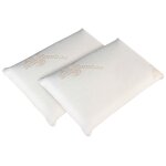 Olympe literie - lot de 2 oreillers 40x60 cm bamboo mousse avec mémoire de forme Olympe literie - lot de 2 oreillers 40x60 cm bamboo mousse avec mémoire de forme
