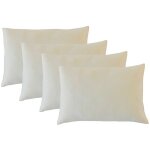 Olympe literie - lot de 4 oreillers 50x70 cm flocons m�moire de forme