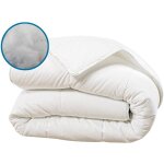 Olympe - literie couette kokoon 140x200 cm fibres creuses polyester Olympe - literie couette kokoon 140x200 cm fibres creuses polyester