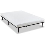 Olympe literie - ensemble egio 140x190 cm matelas latex like + sommier m�tal