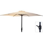 Ombrelle 300cm de hauteur maximale 3m couleur : crme.