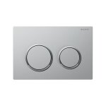 Geberit - omega20 plaques de déclenchement, pour rinçage à 2 Geberit - omega20 plaques de déclenchement, pour rinçage à 2