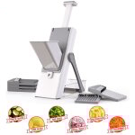 Once for all mandoline de cuisine manuelle multifonction tous coupe légumes lame en acier inoxydable, ... Once for all mandoline de cuisine manuelle multifonction tous coupe légumes lame en acier inoxydable, ...