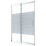 Ondee - zen - porte de douche uimi - coulissante - finition chrom� - 120x210cm
